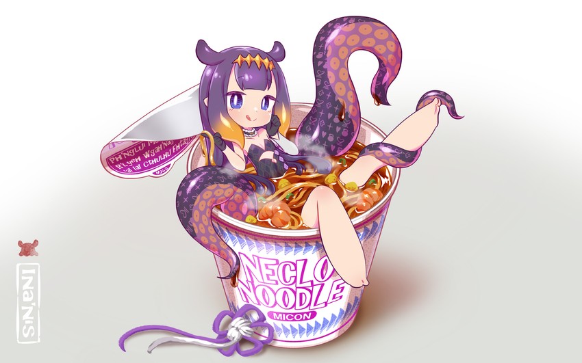 ninomae ina'nis (hololive and 2 more) drawn by chaki_(teasets)