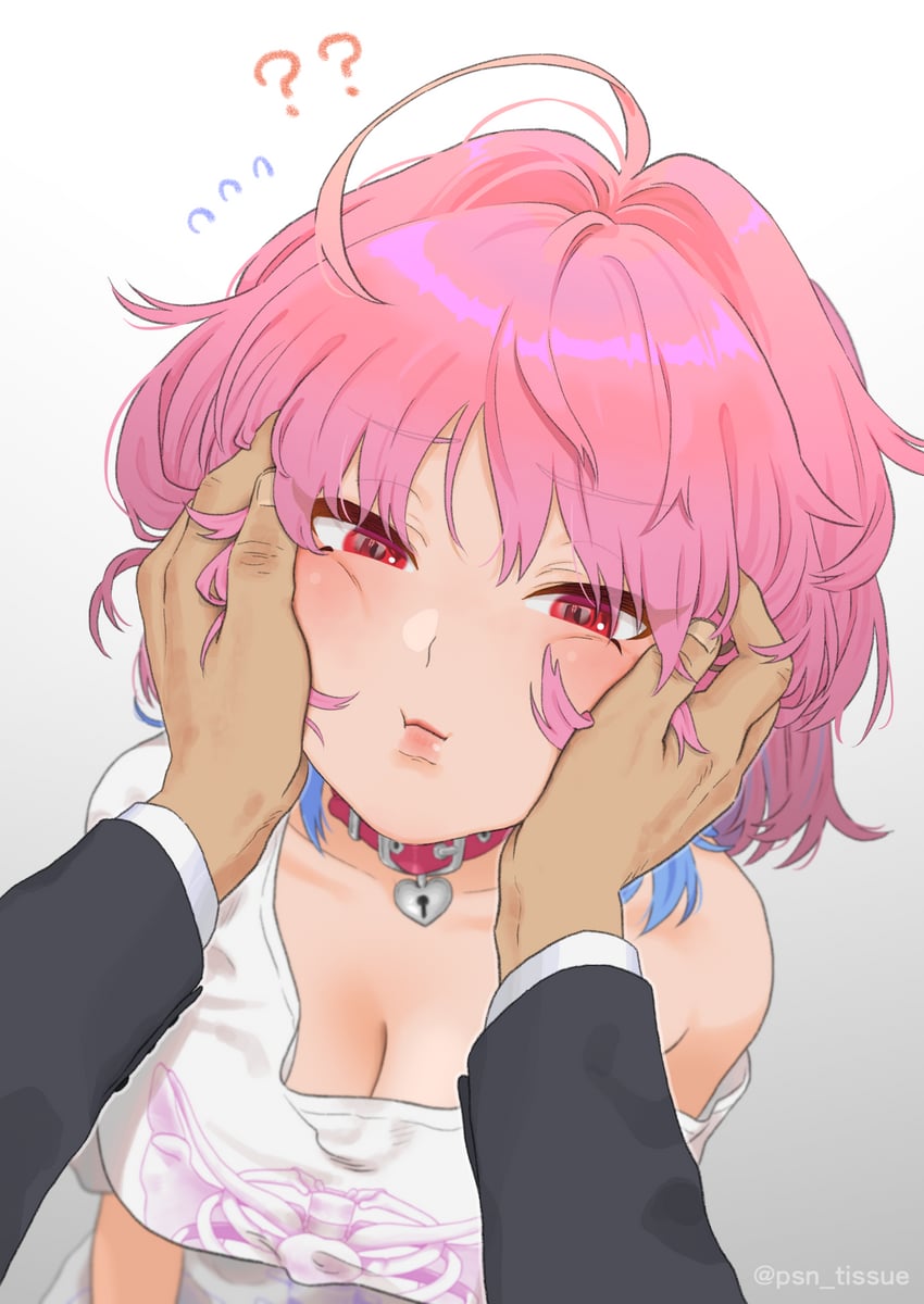 producer and yumemi riamu (idolmaster and 1 more) drawn by doku_tissue_o_taberuna