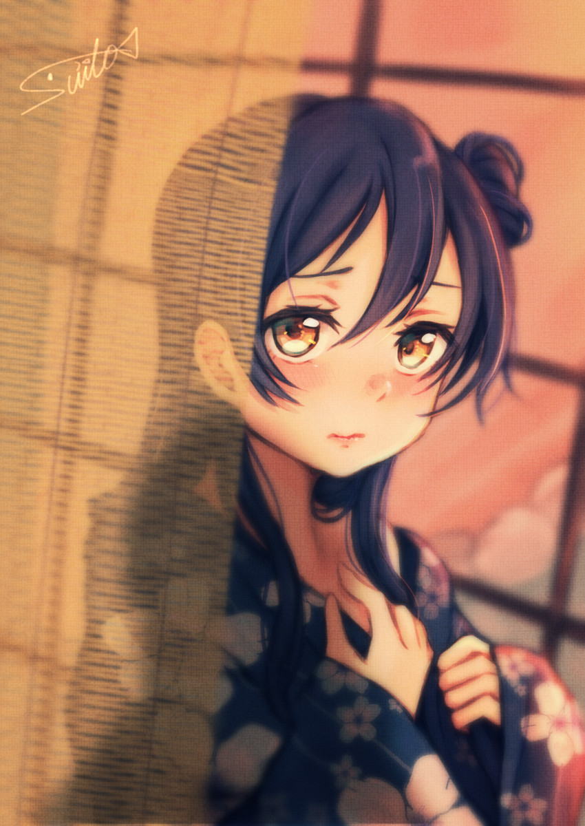 sonoda umi (love live! and 1 more) drawn by suito