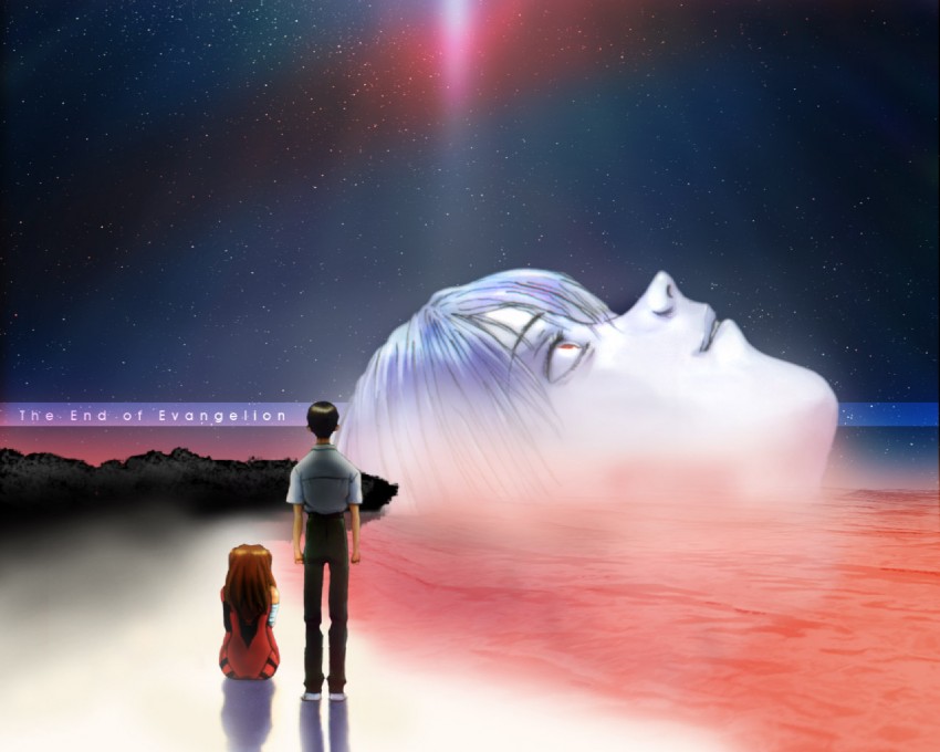 souryuu asuka langley and ikari shinji (neon genesis evangelion and 1 more)