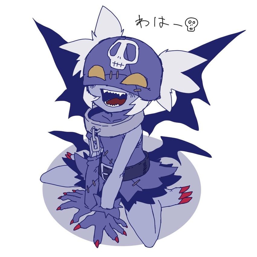 ladydevimon and picodevimon (original and 1 more) drawn by gerusyu