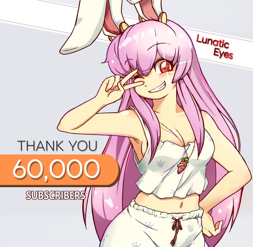 reisen udongein inaba (touhou) drawn by mirae_somang