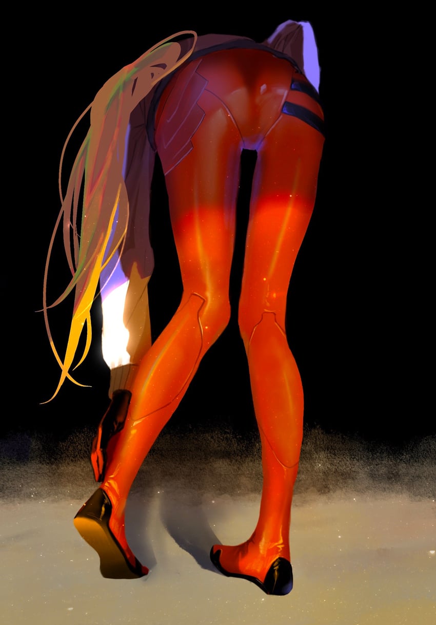 souryuu asuka langley (neon genesis evangelion) drawn by jiaocha_0219
