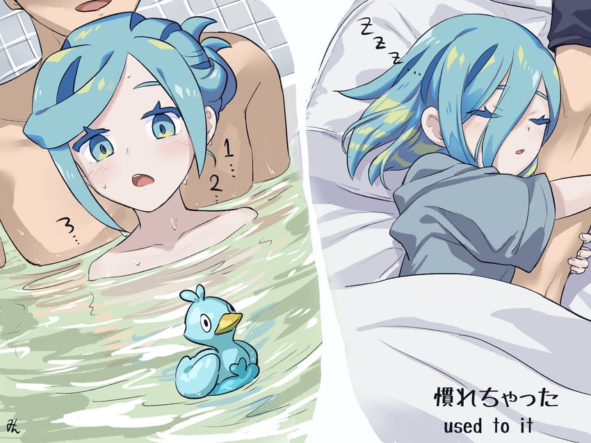 grusha (pokemon and 1 more) drawn by min_(myna8247)