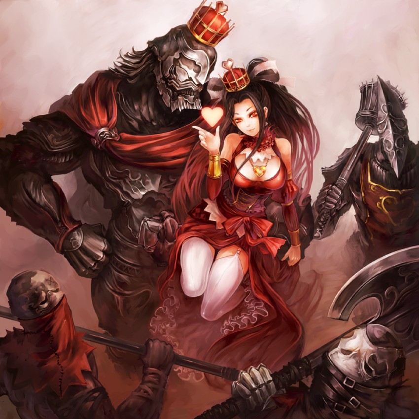 queen of hearts (alice's adventures in wonderland) drawn by suzuya_akinori
