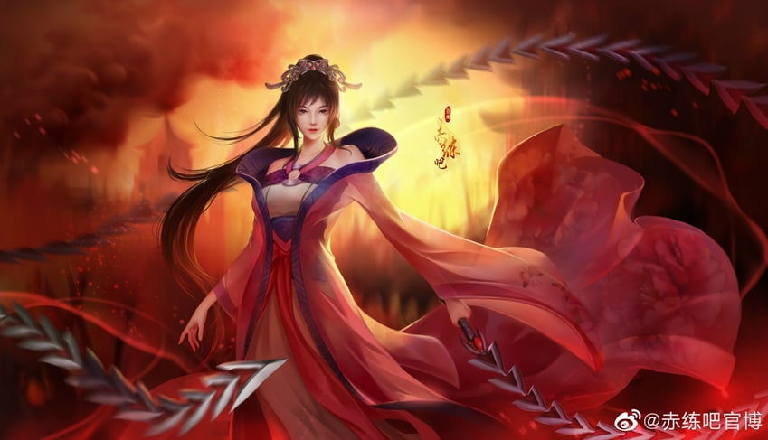 chi lian (qinshi mingyue) drawn by chi_lian_qiju_zhu
