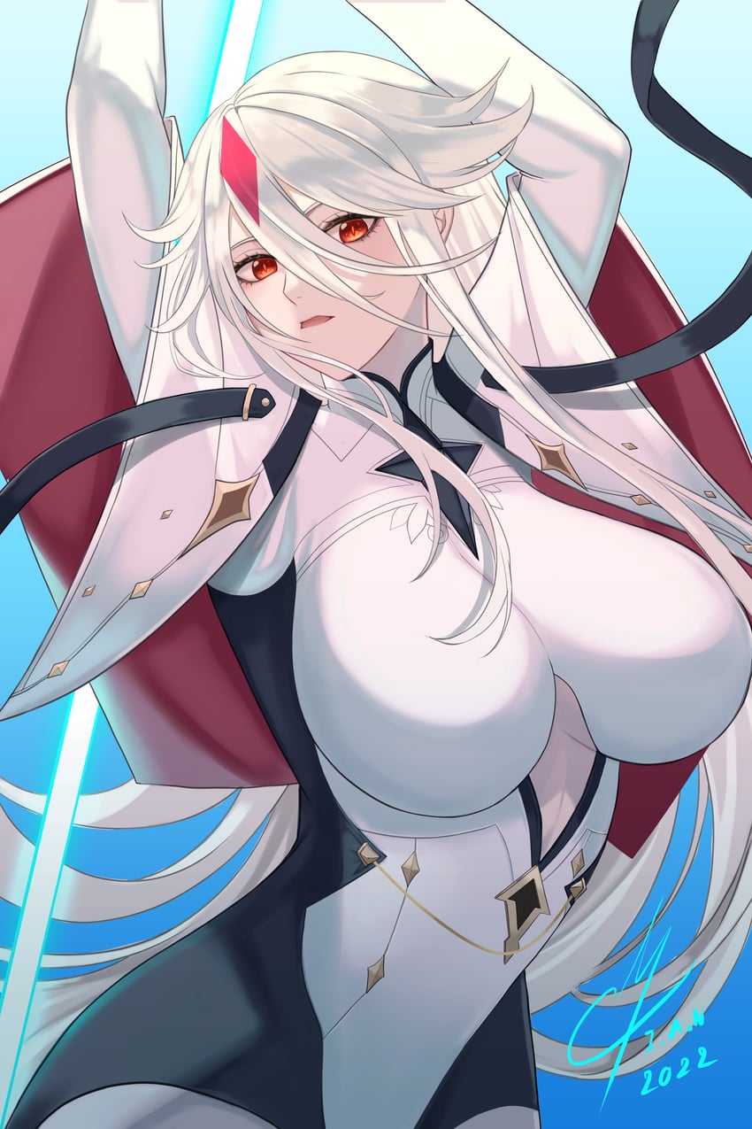 luna and mage luna (epic seven) drawn by i_a_n