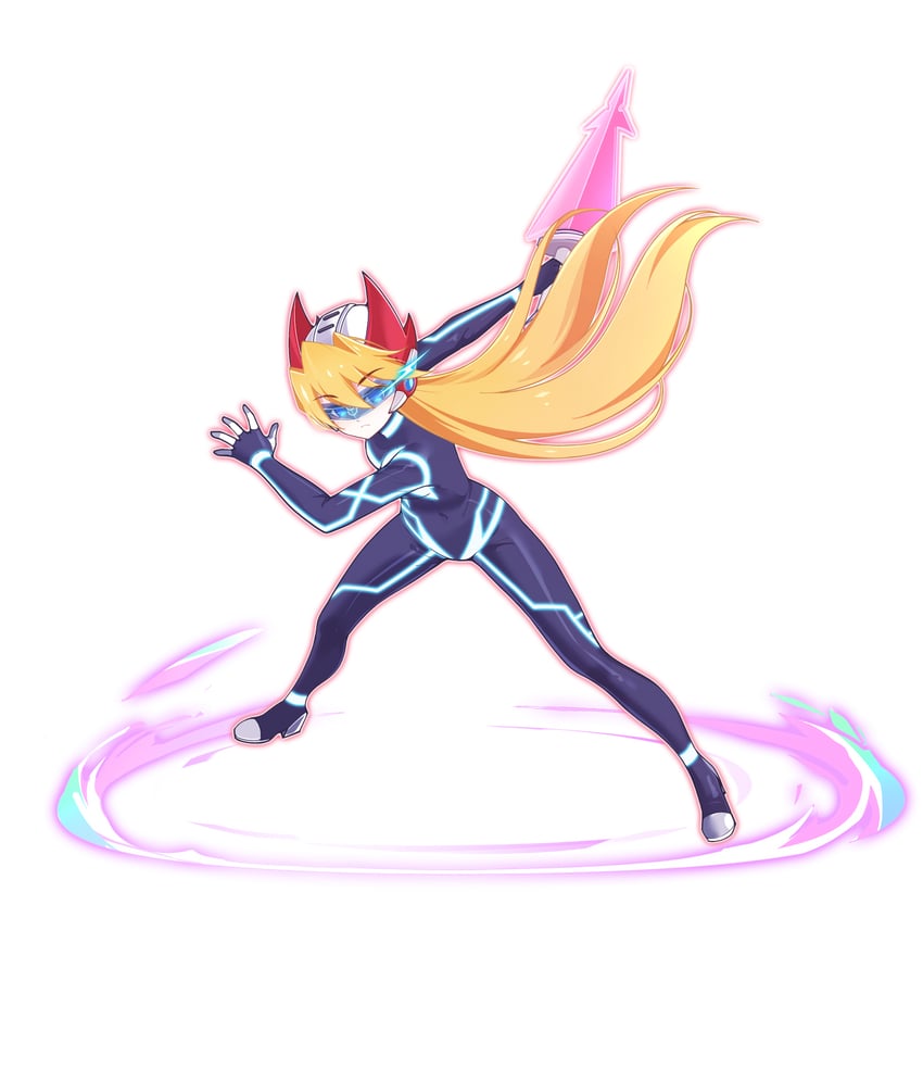 ciel and model o (mega man and 2 more) drawn by aizeis