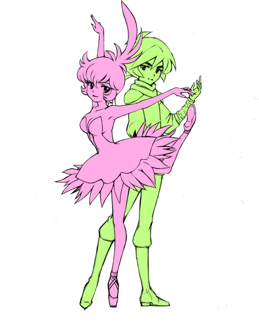fakir, rue, and princess kraehe (princess tutu) drawn by itou_ikuko