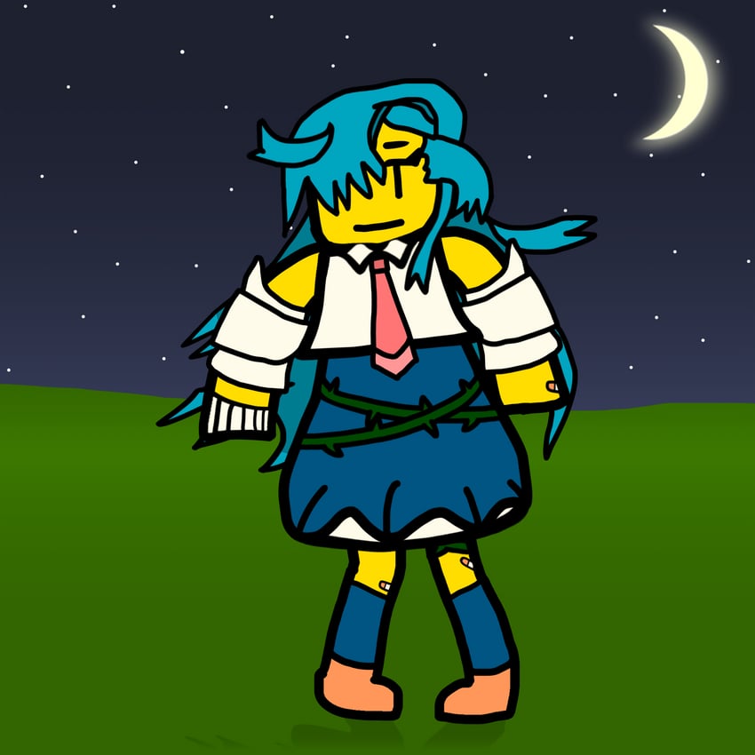 noob and ibara-chan (ado and 2 more) drawn by blankodemusic
