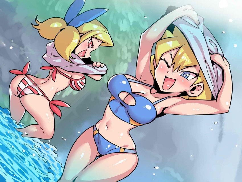 twitch and vinegar (shantae and 1 more) drawn by tukiwani
