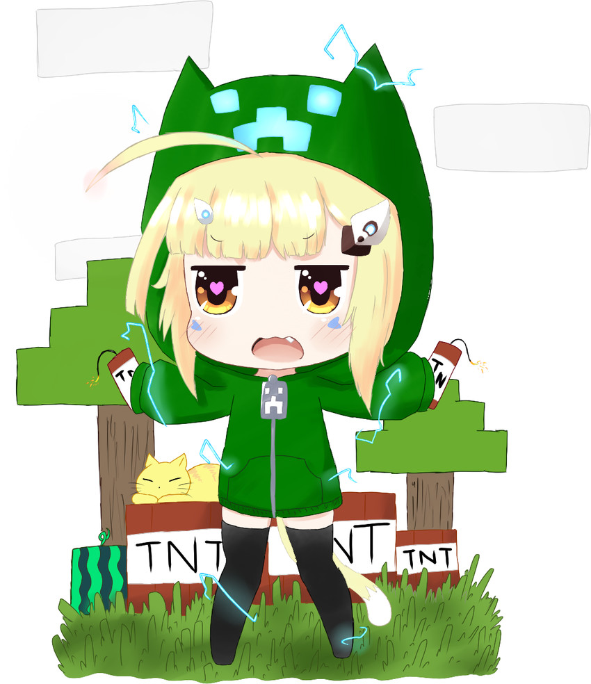 creeper and eldridge (azur lane and 1 more) drawn by bailingxiao_jiu