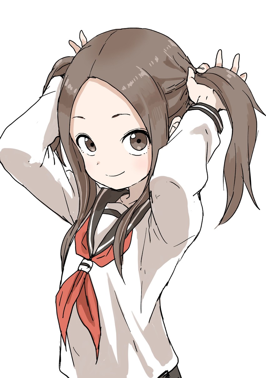 takagi-san (karakai jouzu no takagi-san) drawn by yamamoto_souichirou