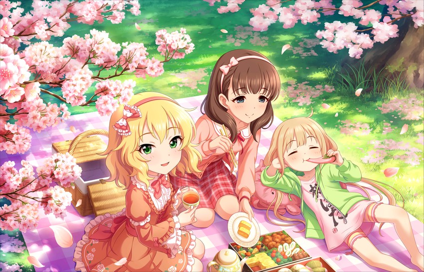 futaba anzu, sakurai momoka, and sakuma mayu (idolmaster and 2 more)