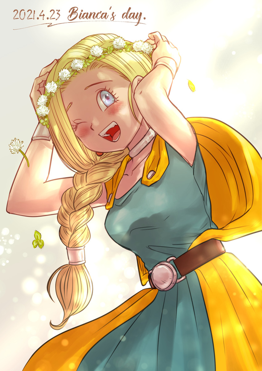 bianca (dragon quest and 1 more) drawn by pekuchin_(pekuchin_3)