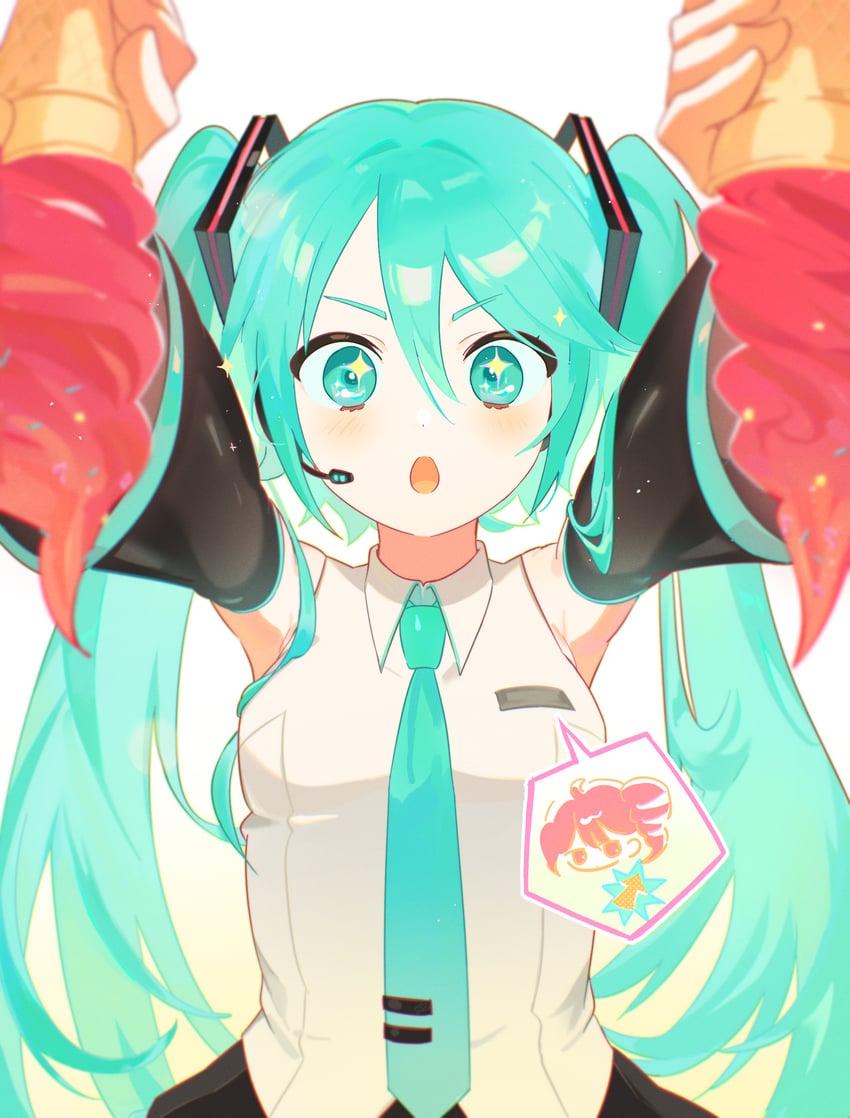 hatsune miku and kasane teto (vocaloid and 2 more) drawn by p2kkut