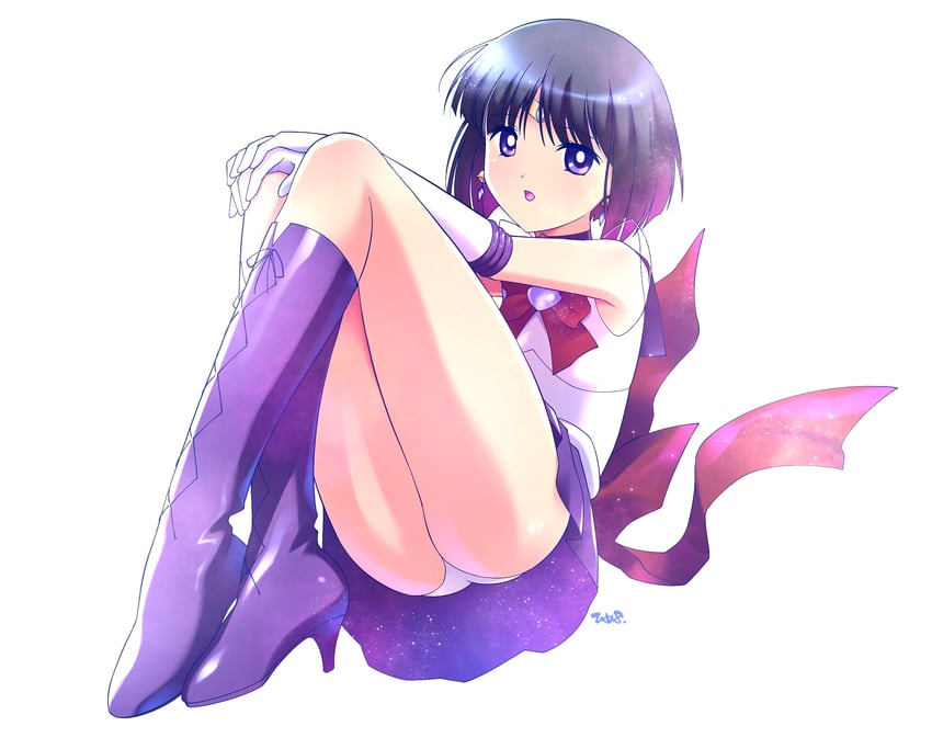 tomoe hotaru, sailor saturn, and super sailor saturn (bishoujo senshi sailor moon) drawn by himehachi_(hime8manga)