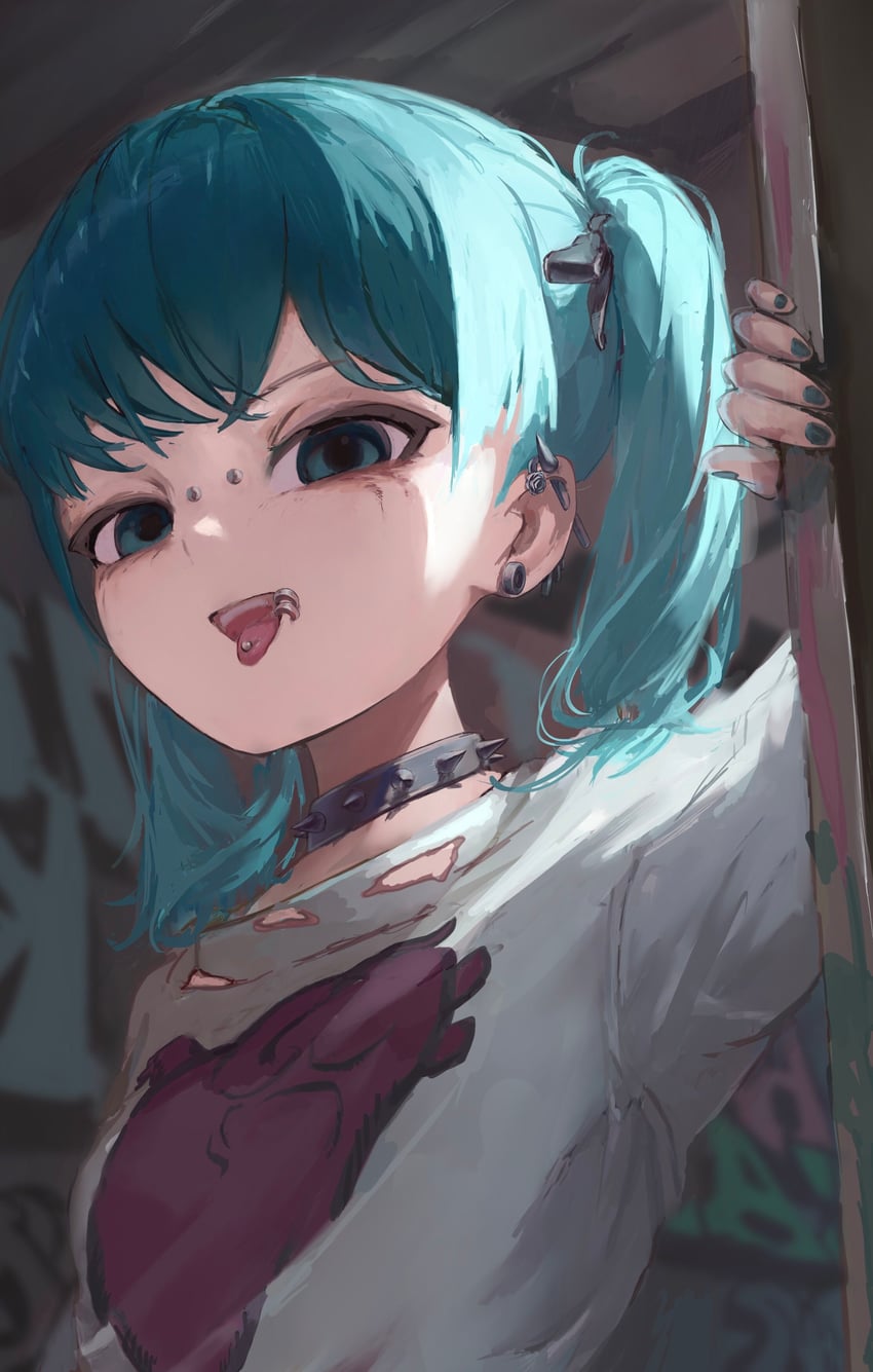 hatsune miku (vocaloid and 1 more) drawn by muda_name