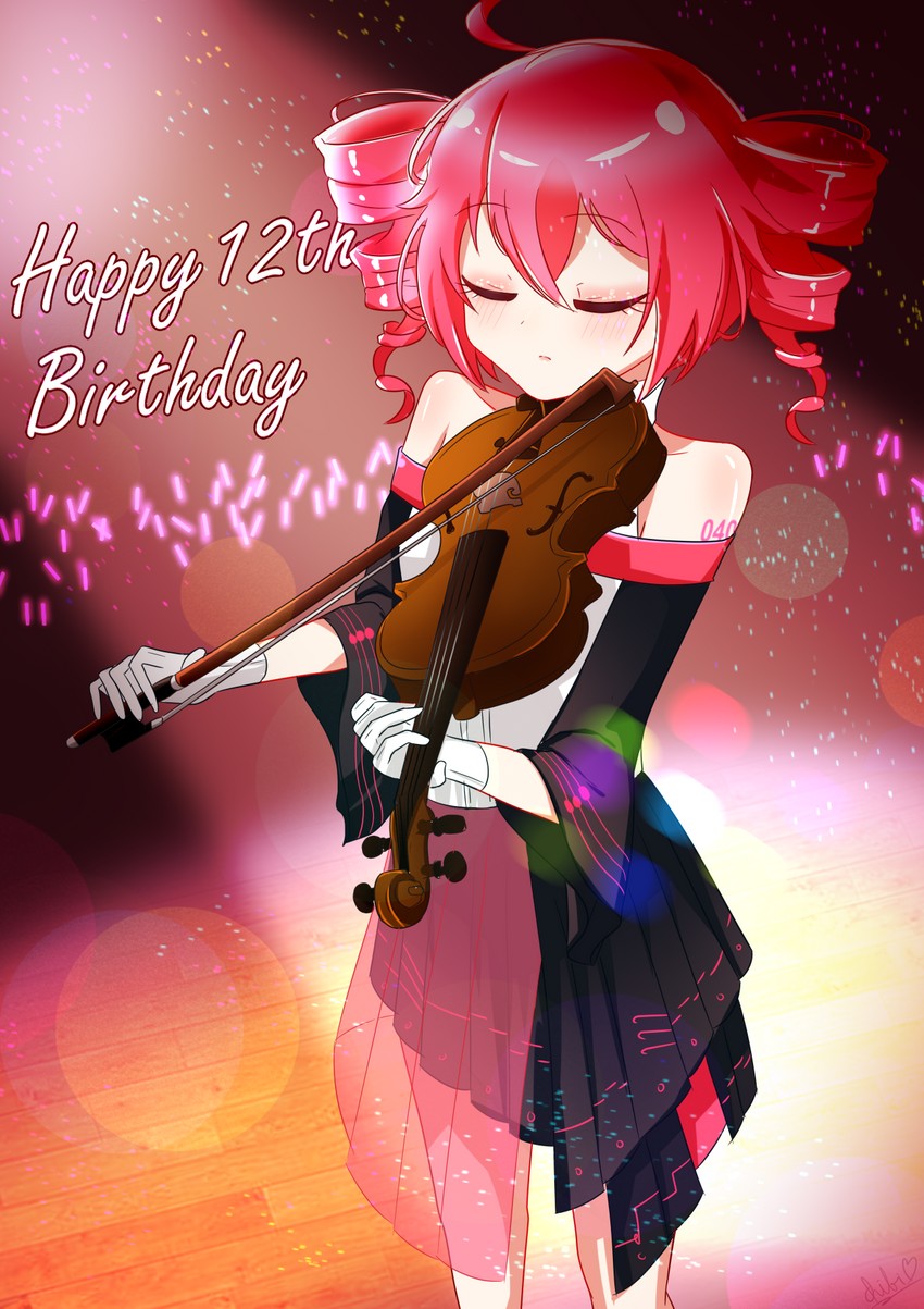 kasane teto (utau and 1 more) drawn by chibikki