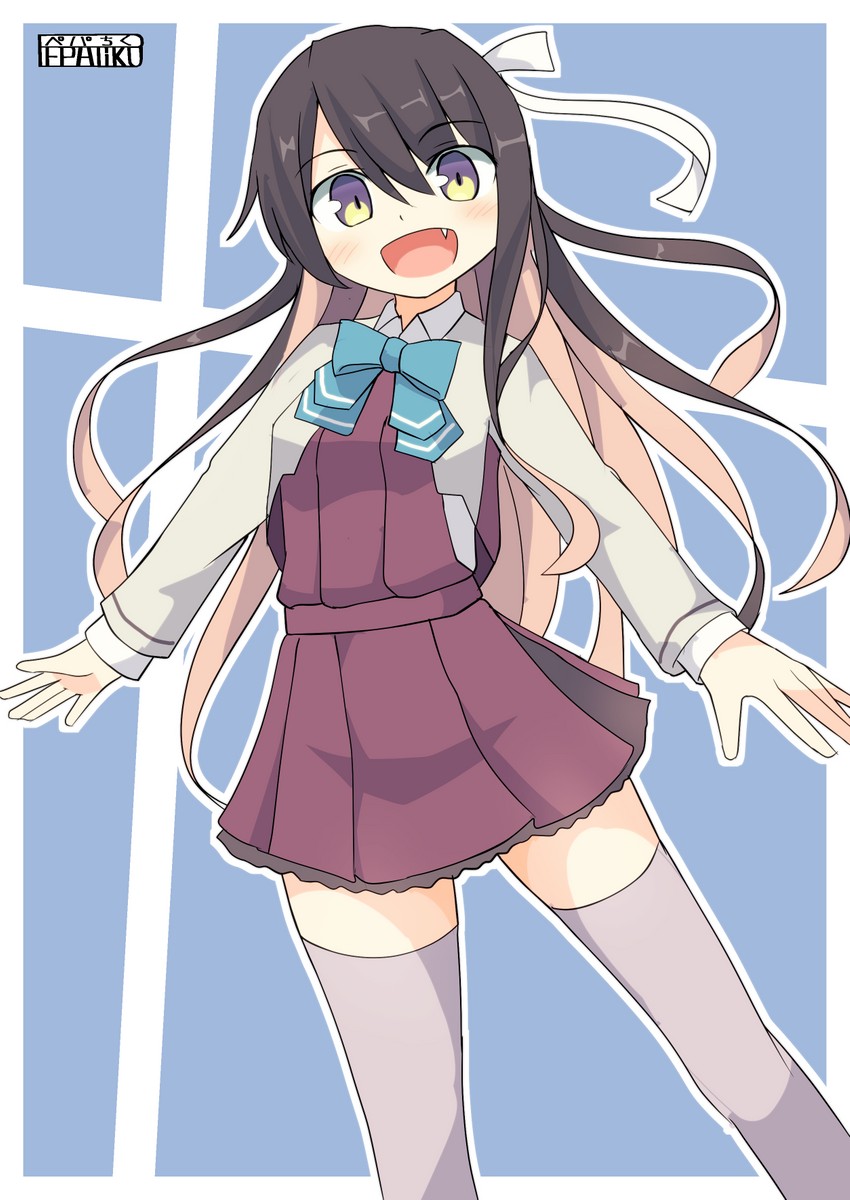 naganami and naganami kai ni (kantai collection) drawn by pepatiku