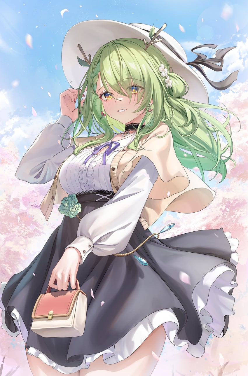 ceres fauna (hololive and 1 more) drawn by aoi_13