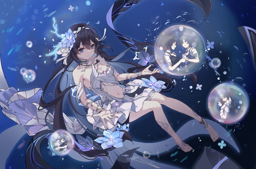 seele vollerei and seele (honkai and 1 more) drawn by kaya_(ayase_kaya)