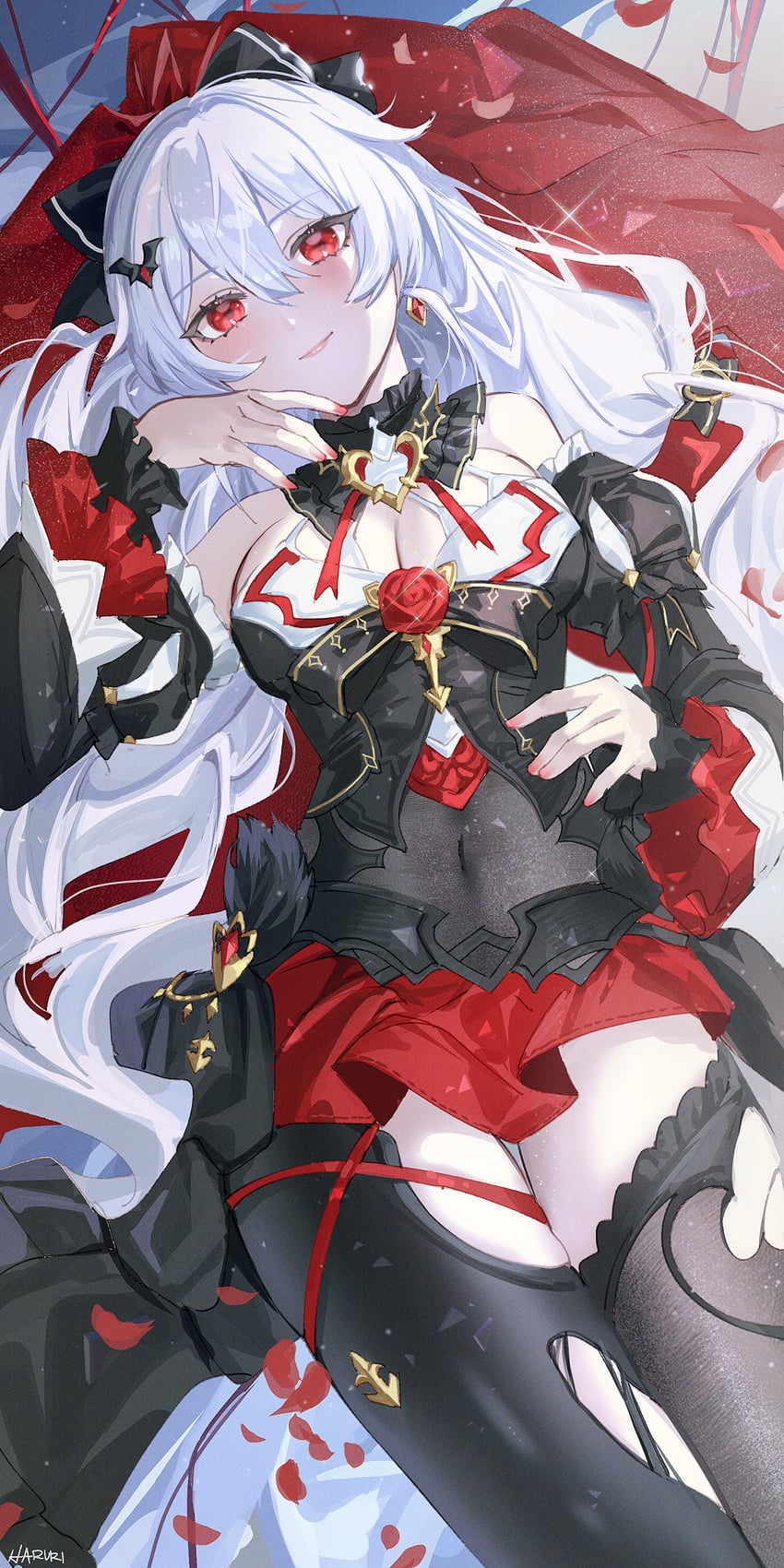 theresa apocalypse (honkai and 1 more) drawn by haruri