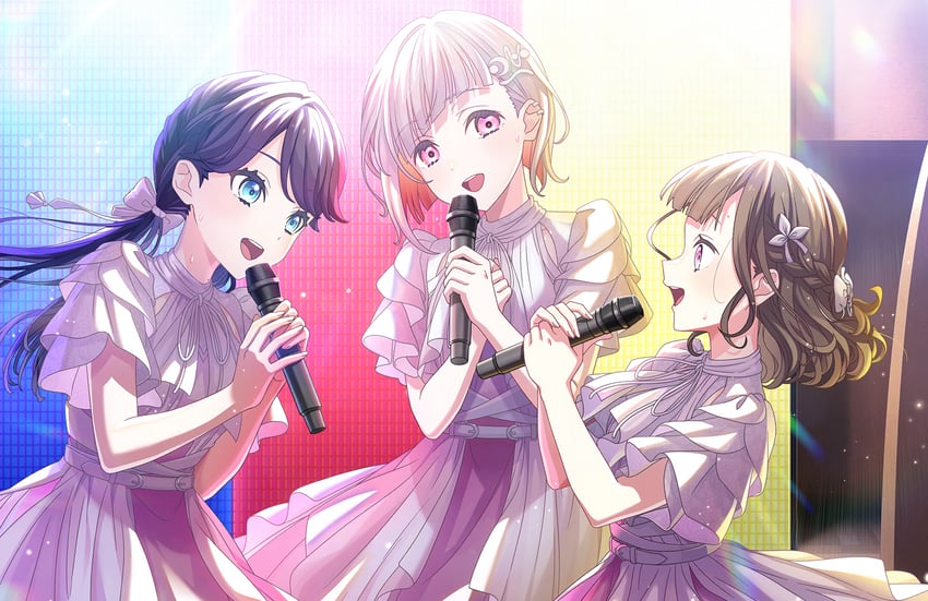 murano sayaka, yugiri tsuzuri, and kachimachi kosuzu (love live! and 1 more)