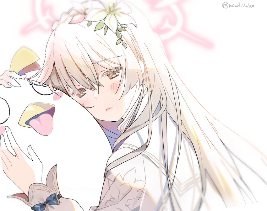 peroro and nagisa (blue archive) drawn by mizuki_toko