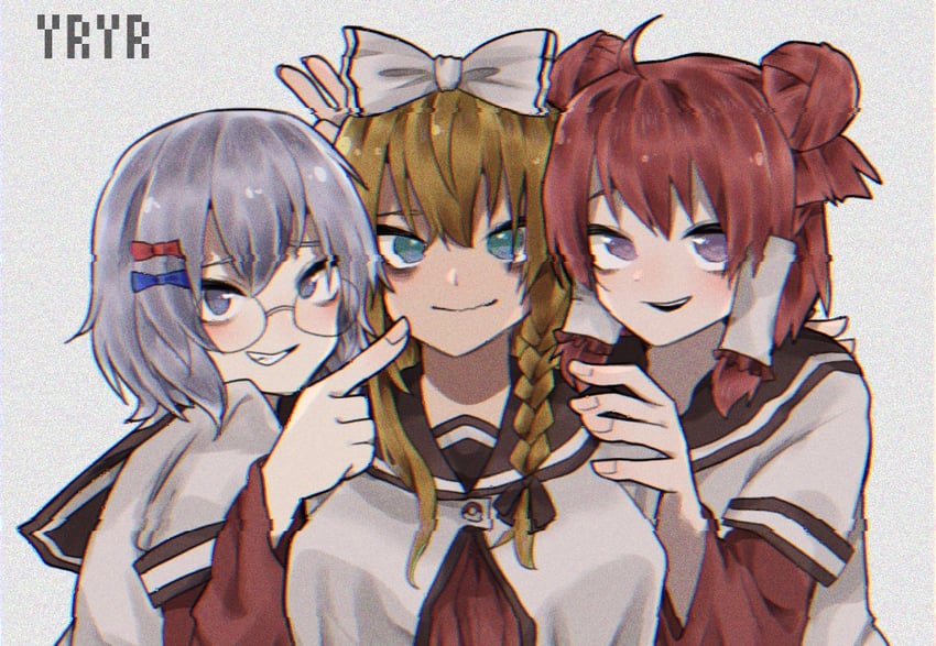 kirisame marisa, patchouli knowledge, akaza akari, mars, taisa, and 1 more (touhou and 2 more) drawn by shishima_(a_a)
