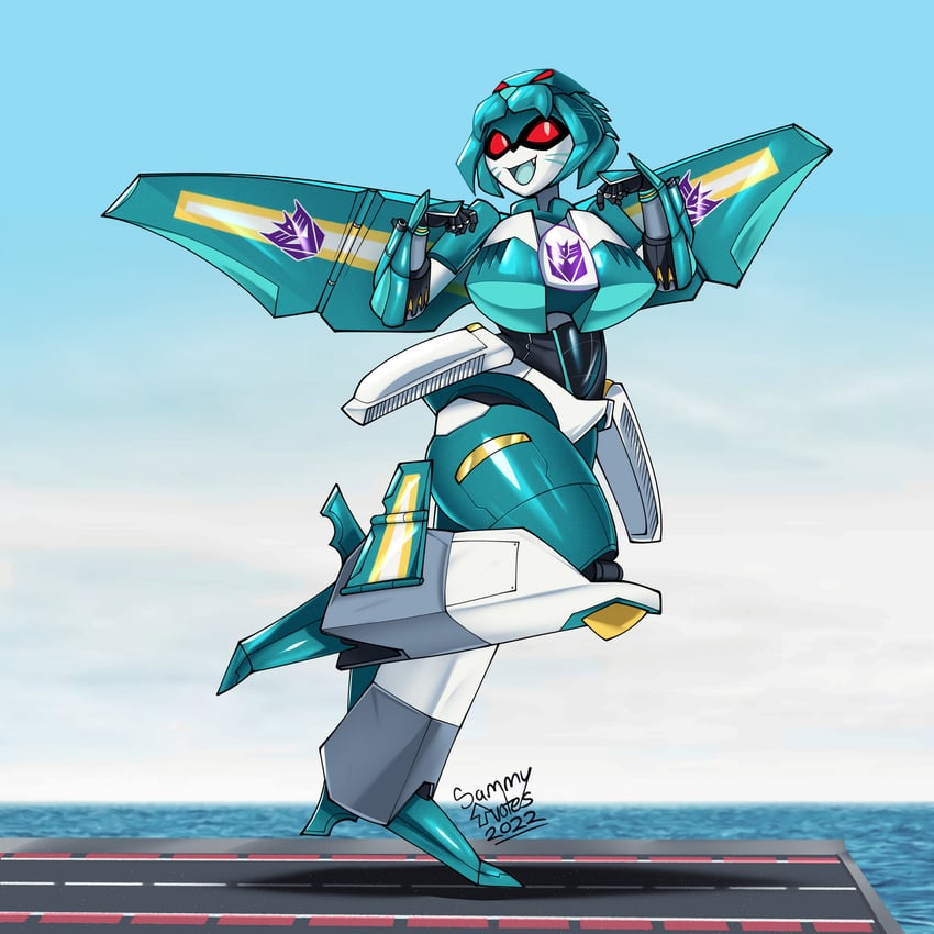 lyzack (transformers and 1 more) drawn by sammy-upvotes