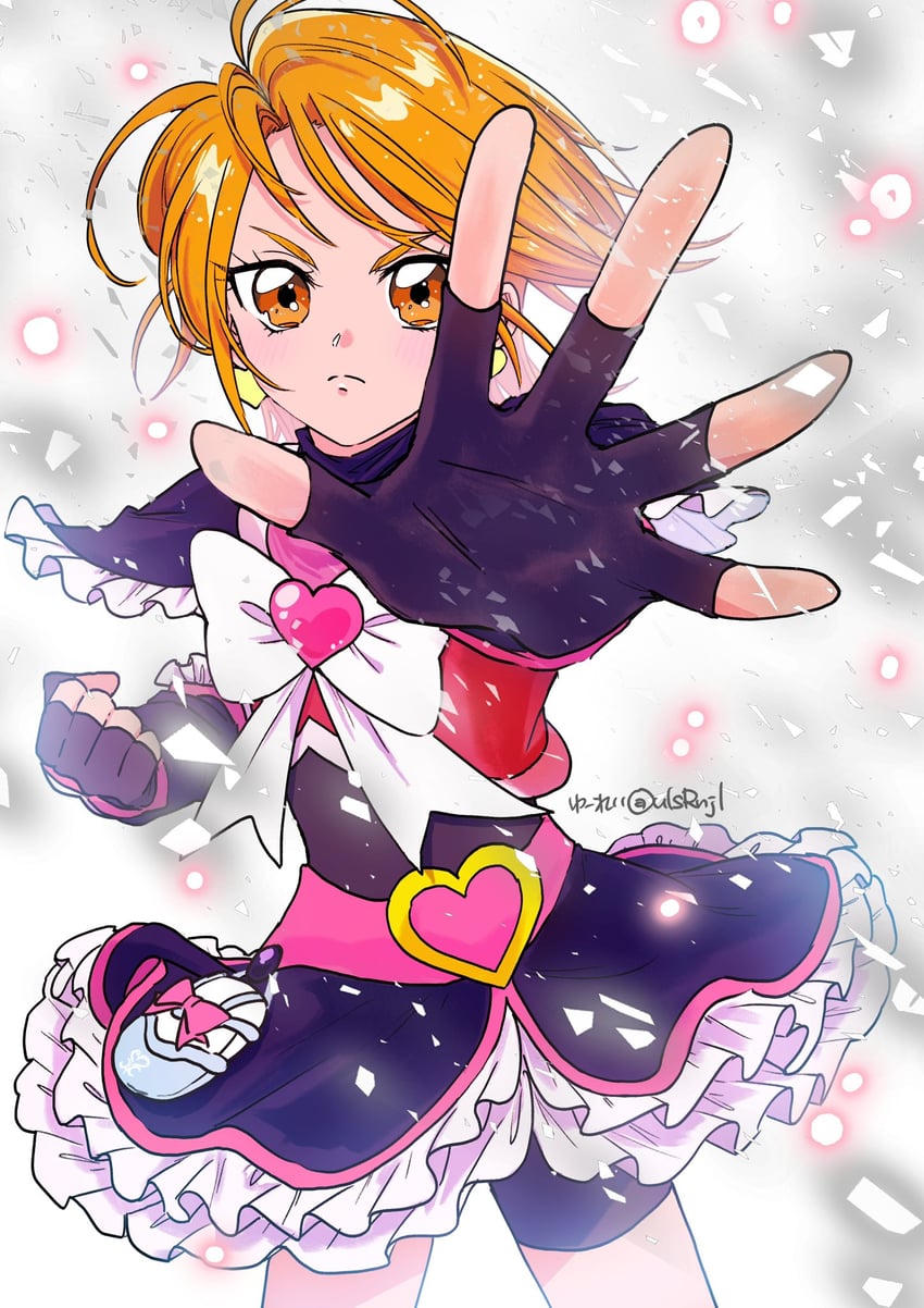 misumi nagisa and cure black (precure and 1 more) drawn by ulsrnj1