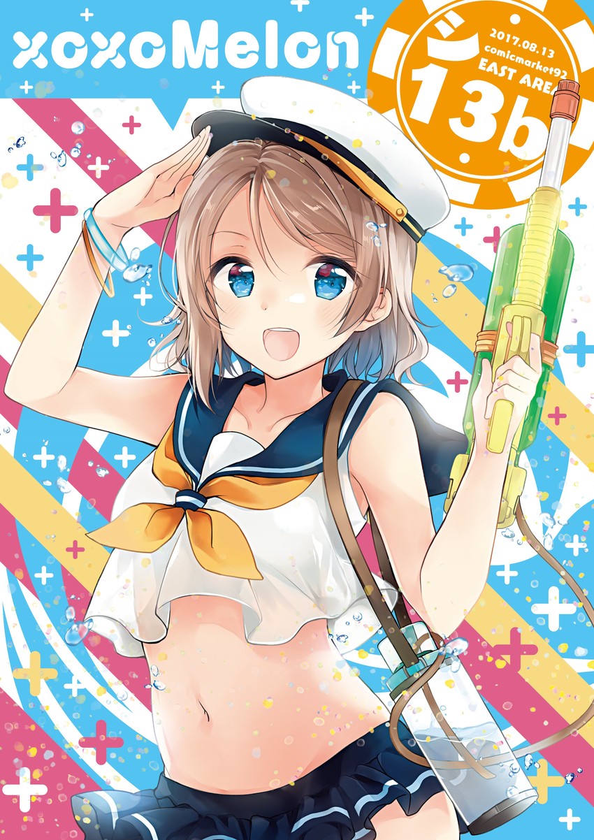 watanabe you (love live! and 1 more) drawn by nagosan and peke_(xoxo_melon)