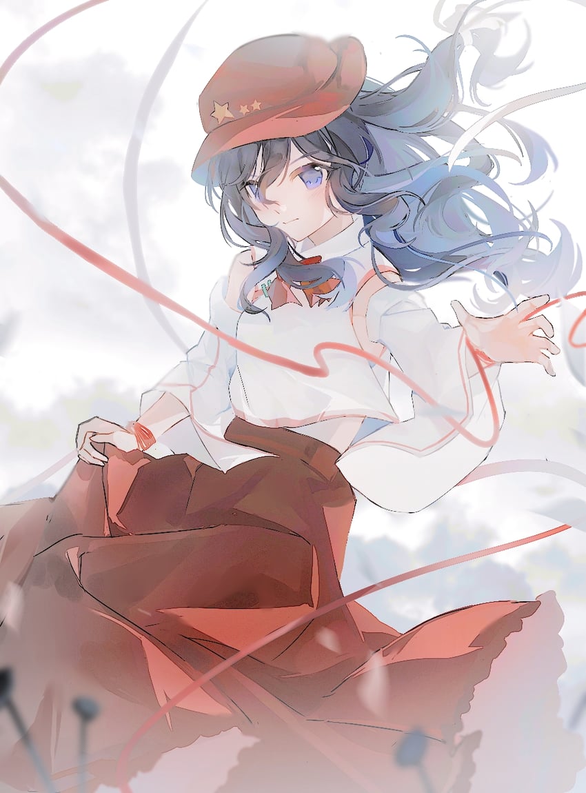 label girl (touhou and 1 more) drawn by hutaodehetao