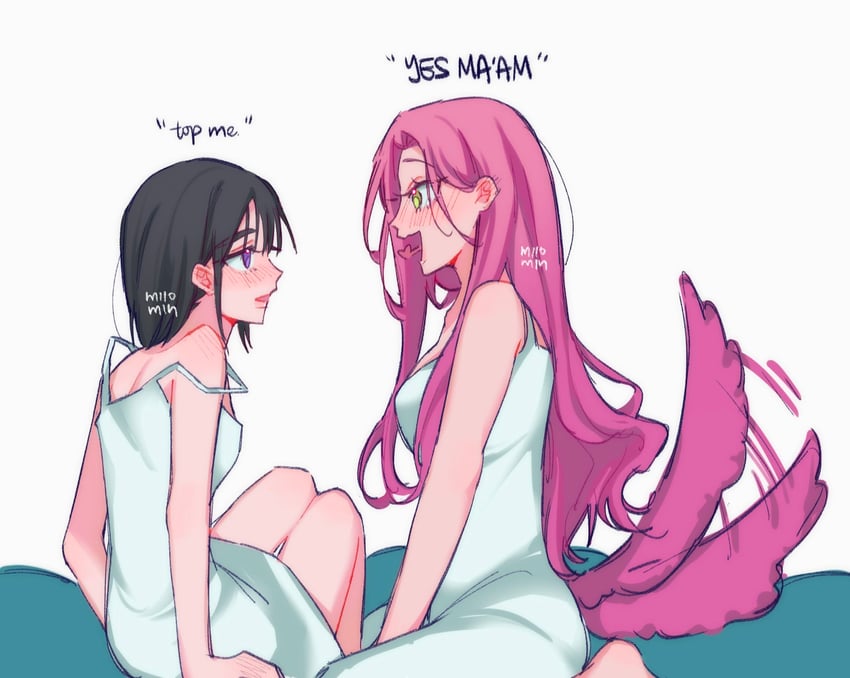 sua and mizi (alien stage) drawn by miiomin