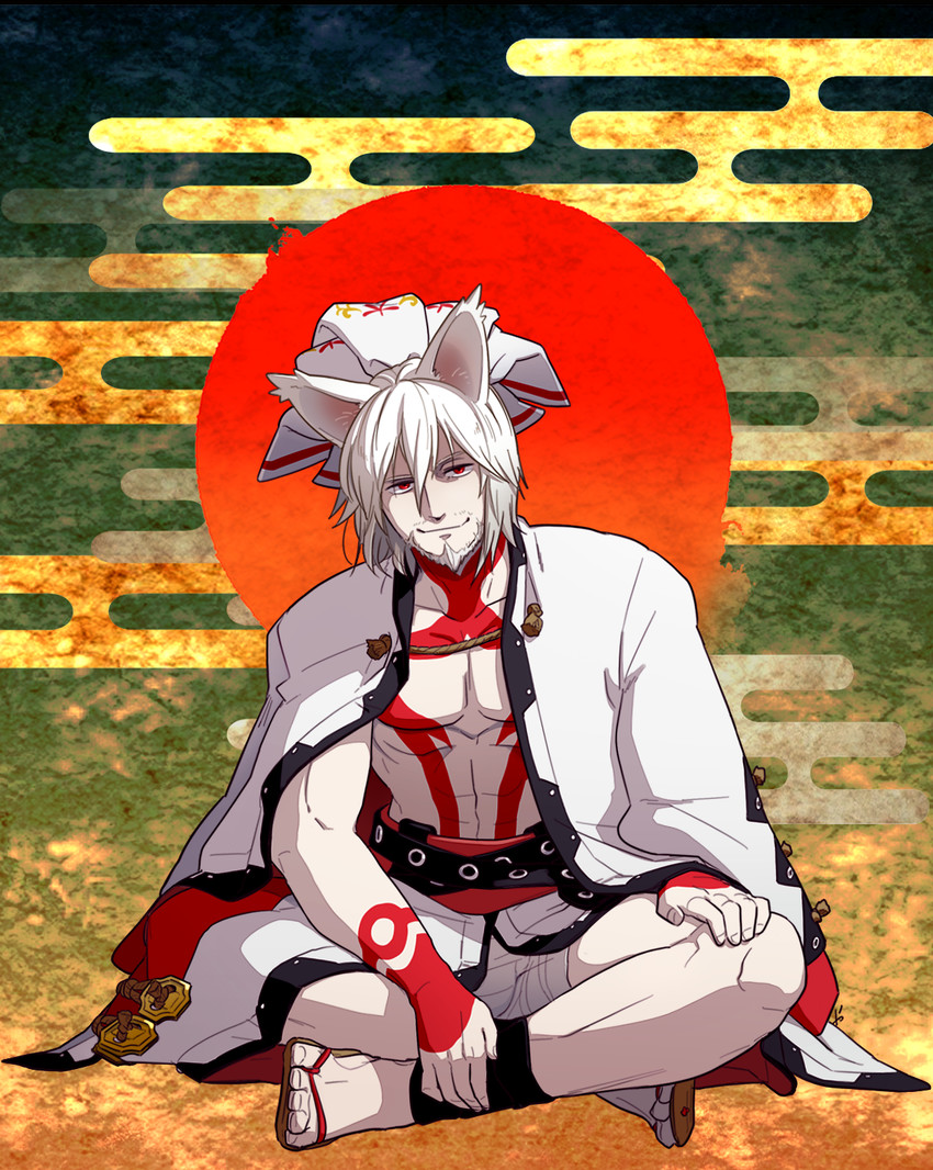 izuna (guilty gear and 1 more) drawn by kaniharu