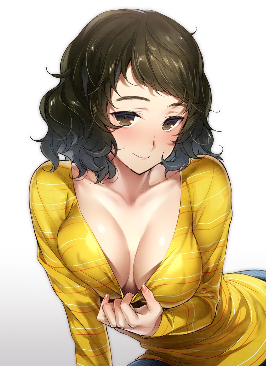 kawakami sadayo (persona and 1 more) drawn by hizuki_akira