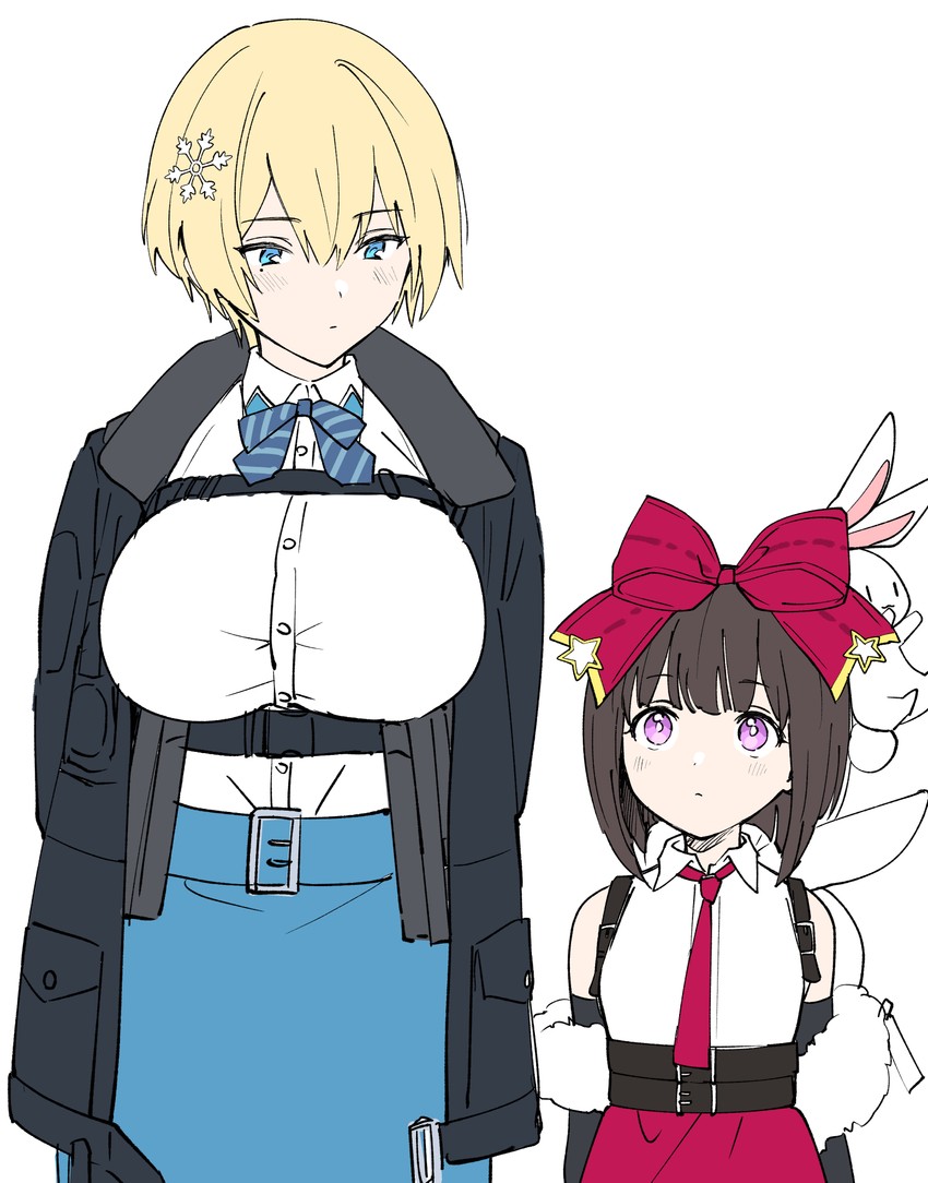vsk-94 and m99 (girls' frontline) drawn by asawa_(dm_owr)
