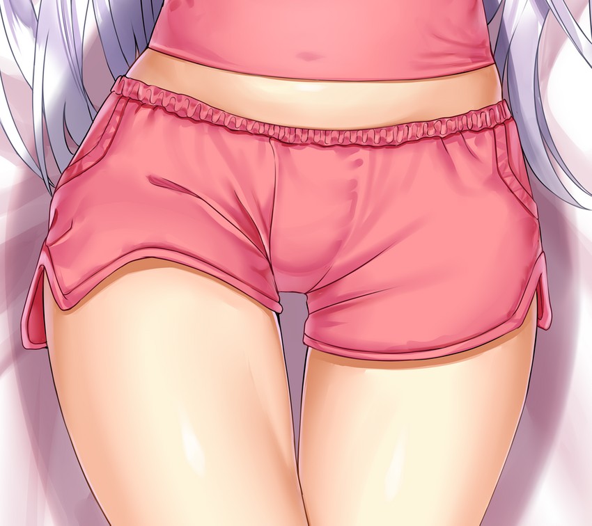 Shorts daddy anime long hair