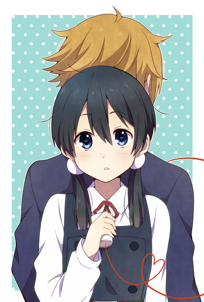 kitashirakawa tamako and ooji mochizou (tamako market and 1 more) drawn by yukichi_(eikichi)