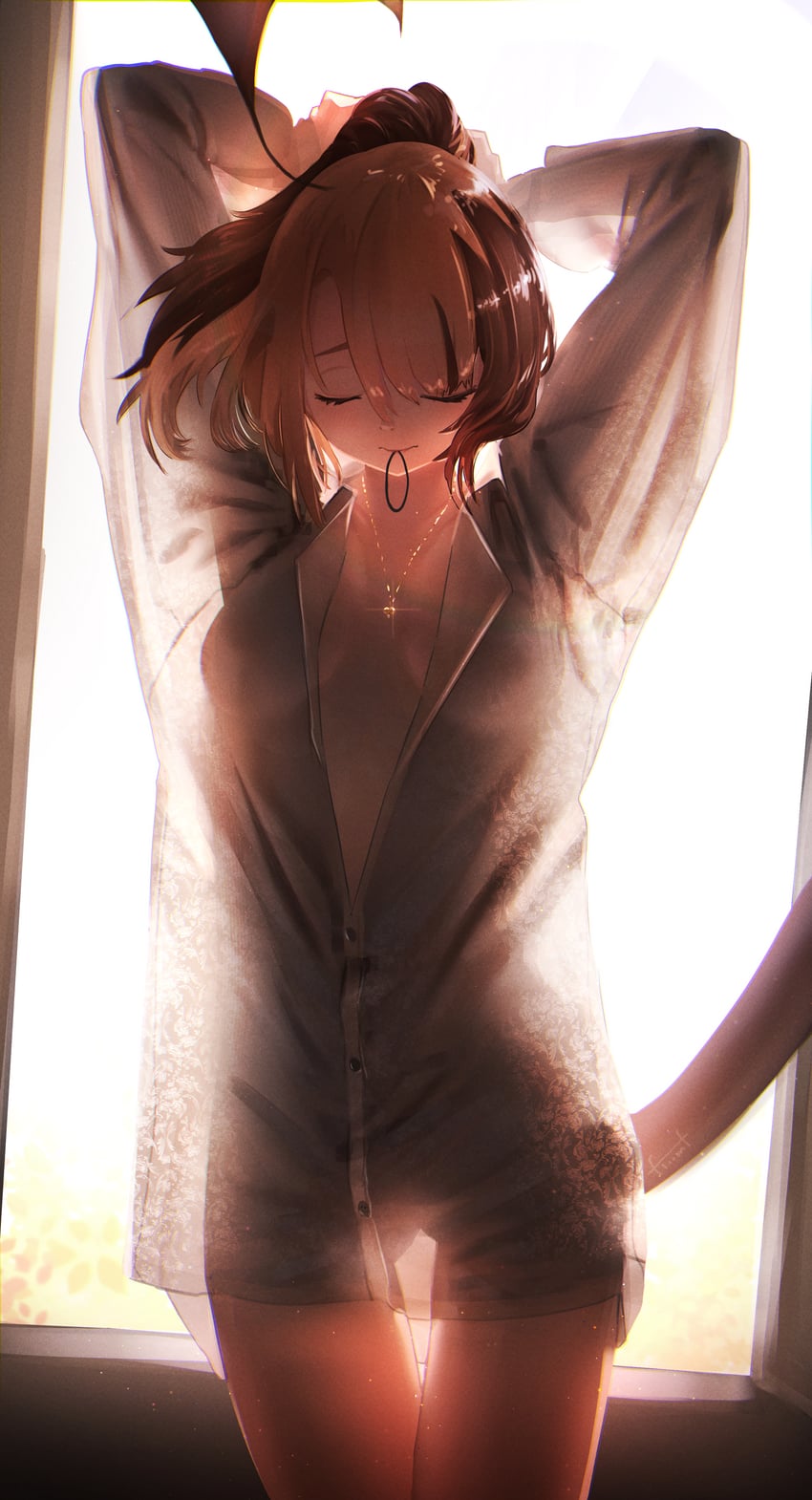 gigi murin (hololive and 1 more) drawn by floomf