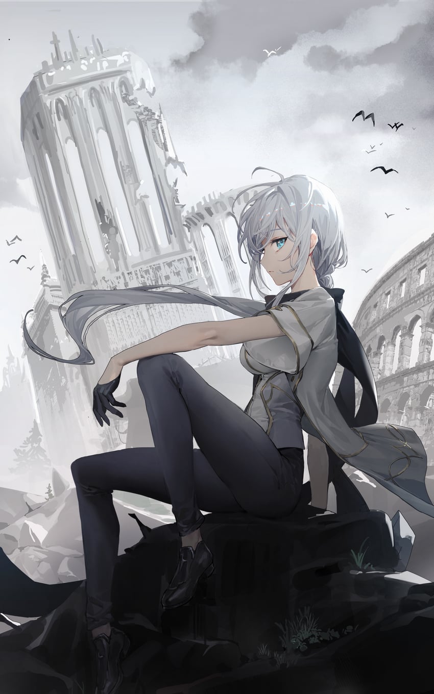 rania van trias (i'm quitting the hero's party) drawn by pepperdevil