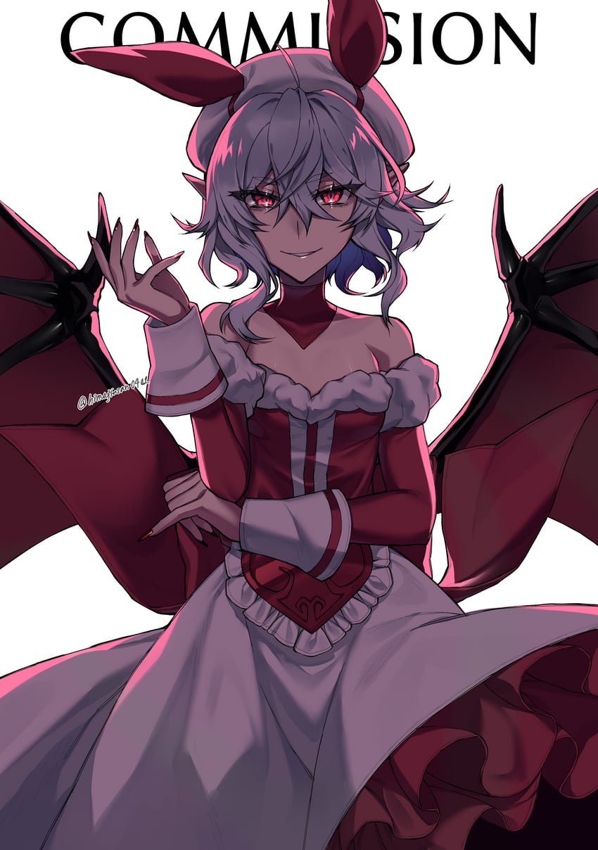 remilia scarlet (touhou and 1 more) drawn by himadera