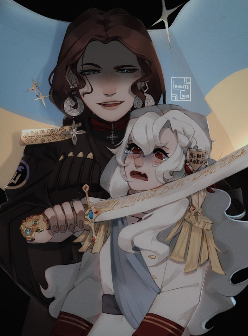 alpha and levchenko ahapiia oleksandrivna (original) drawn by linyvets_chan