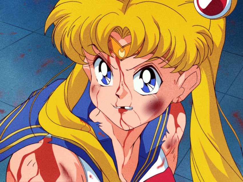 tsukino usagi and sailor moon (bishoujo senshi sailor moon and 1 more) drawn by pepipopo