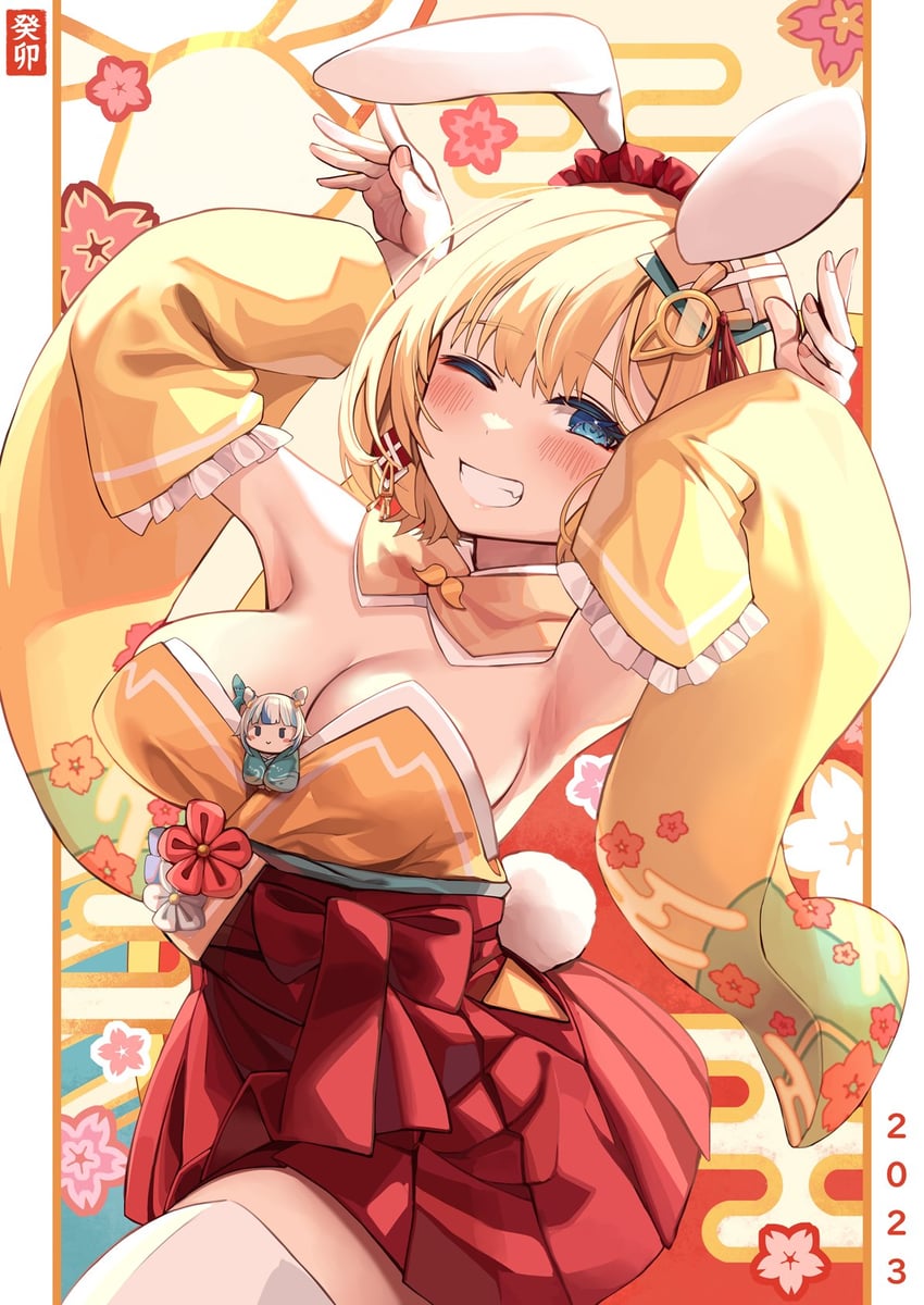 gawr gura and watson amelia (hololive and 1 more) drawn by wei_yu