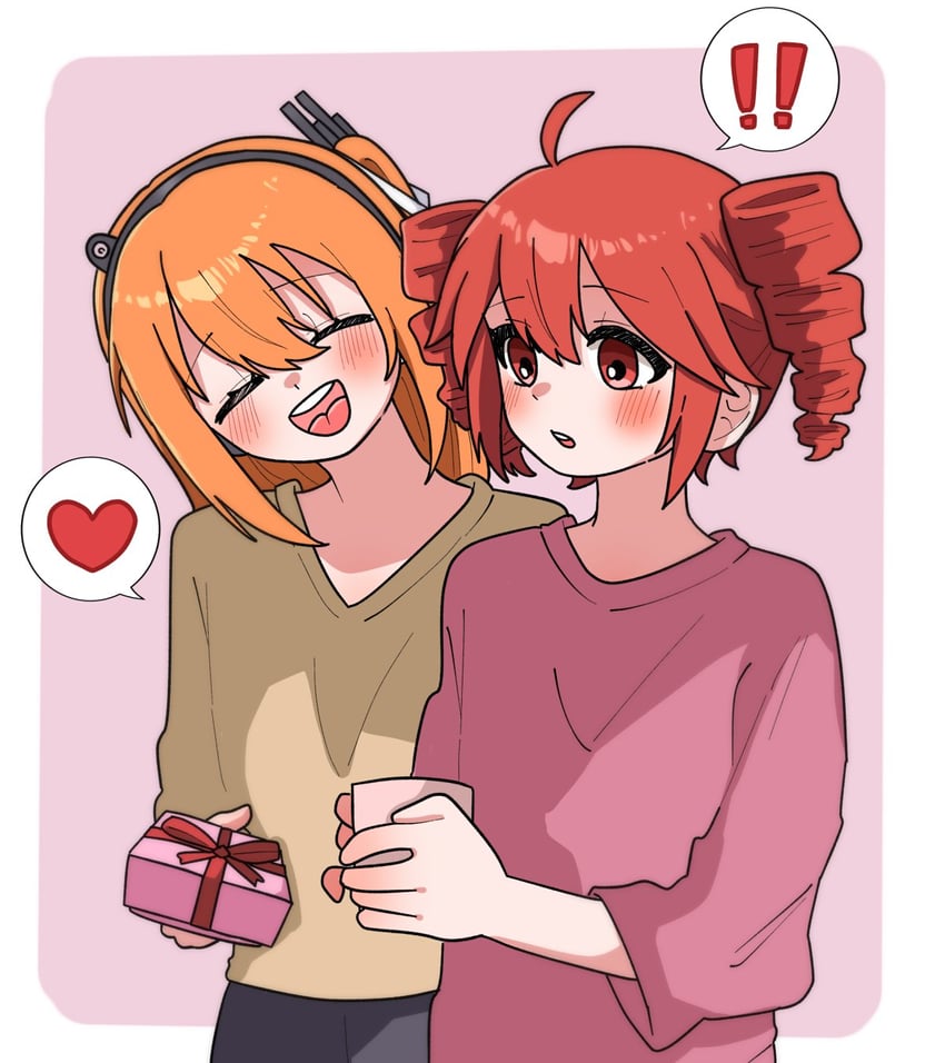 kasane teto and adachi rei (utau and 1 more) drawn by haru_maron