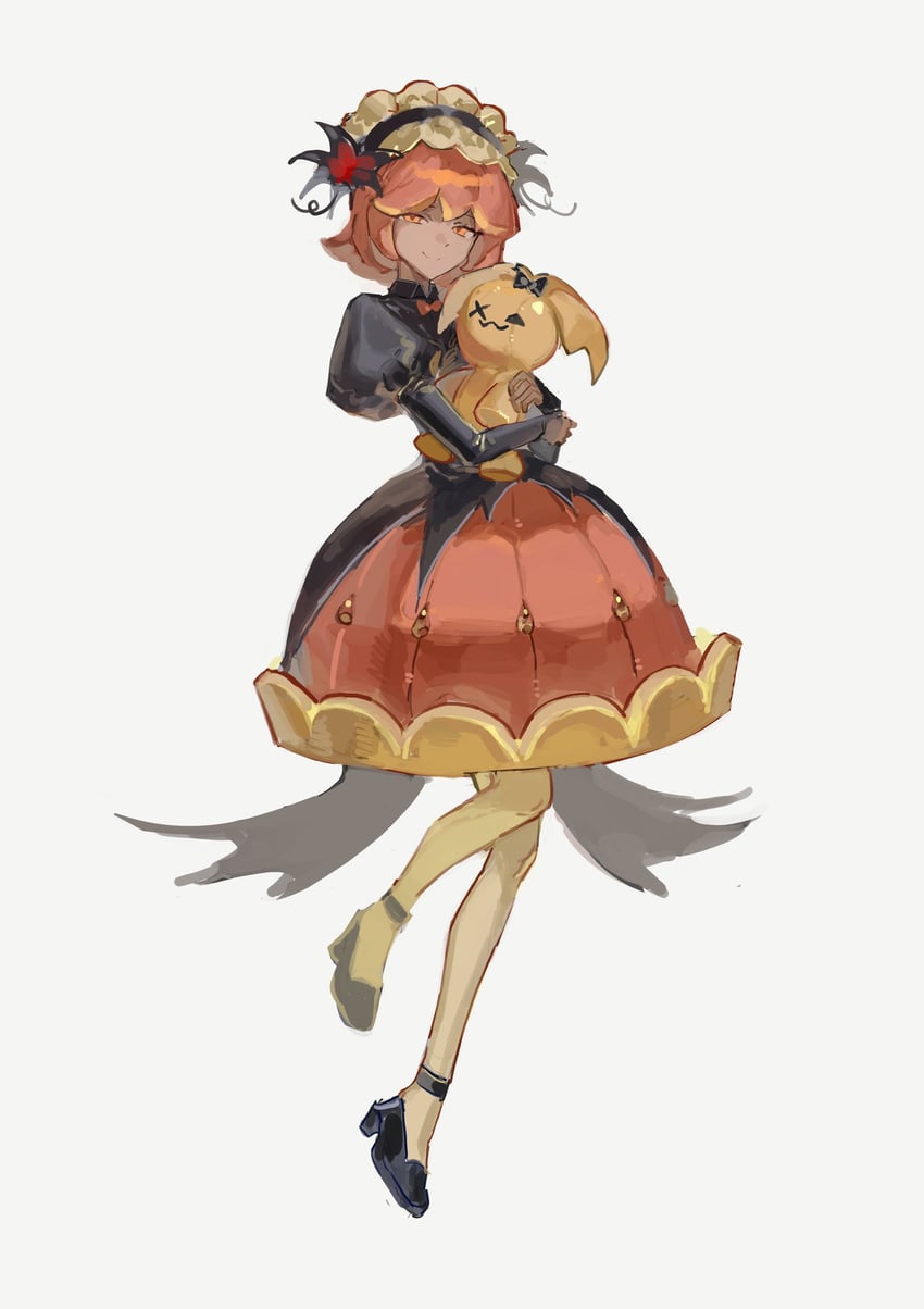 pumpkin pie cookie and pompon (cookie run and 1 more) drawn by f4d1a6