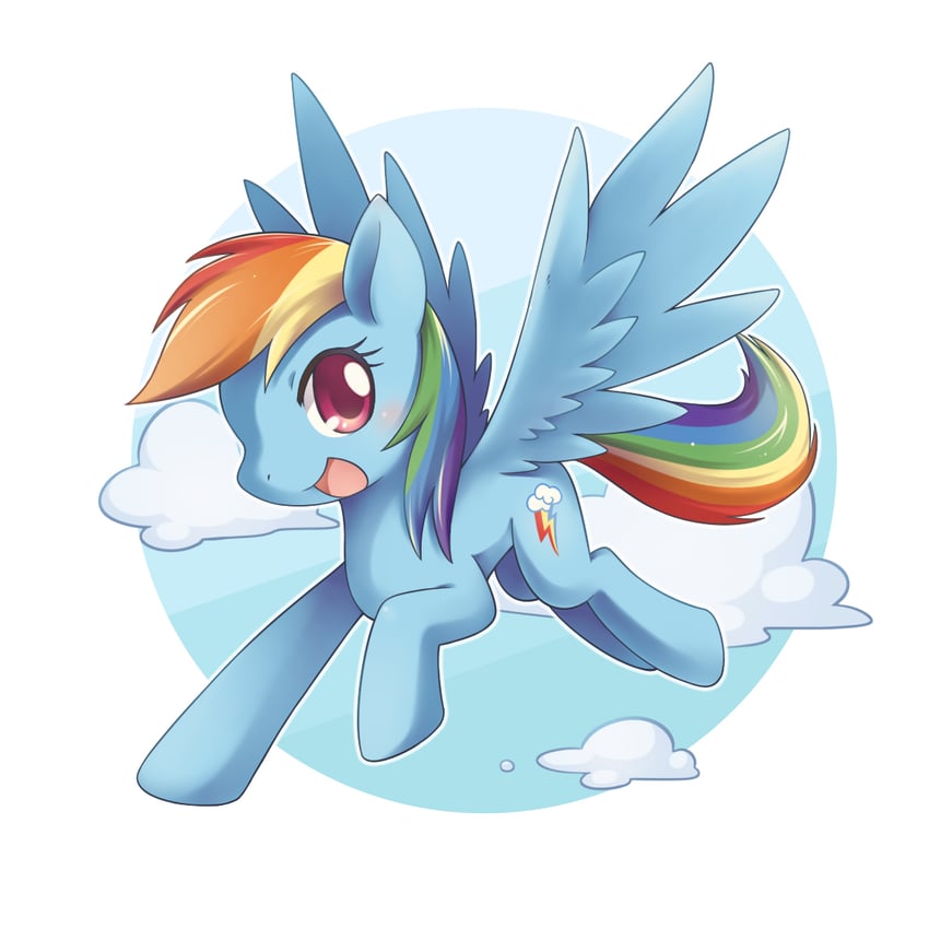 rainbow dash (my little pony and 1 more) drawn by jimmy2929