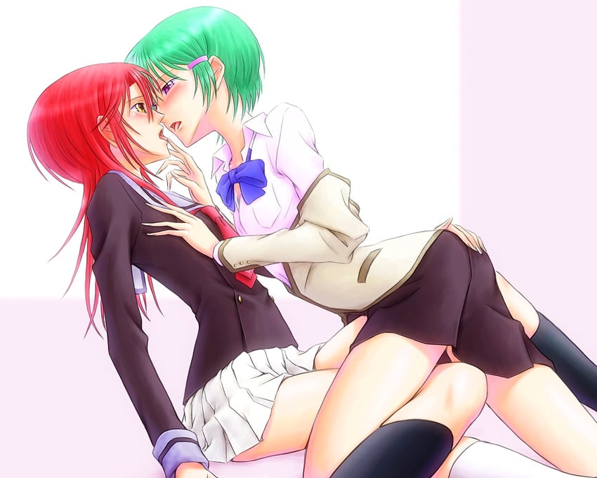 hino kahoko and fuyuumi shoko (la corda d'oro) drawn by bonnie_(rsg)